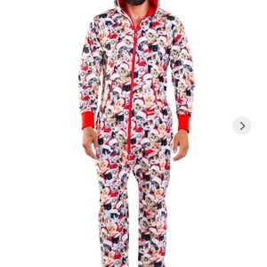 Tipsy Elves Meowy Catmus Jumpsuit